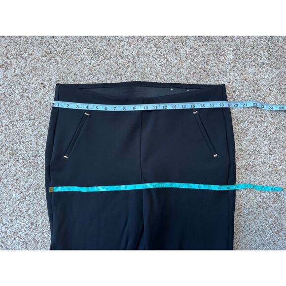 CHICOS Woman's Black Dress Pants size 2.5, Stretchy with Wide Waistband - Picture 4 of 11